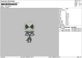 Jack Chibi 1906 Embroidery File 6 sizes