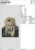 Jereth V2 Embroidery File 6 sizes