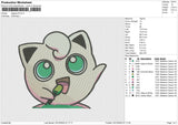 Jigglypuff Embroidery File 6 sizes