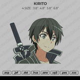 Kirito Embroidery