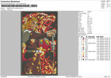 Kimetsu Ny V8 Embroidery File 6 sizes