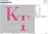 Creation Embroidery File 6 sizes
