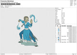 Katara Avatar Embroidery
