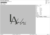 La Lulu Embroidery File 6 sizes
