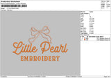 Pearltext0104 Embroidery File 6 sizes