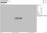 Lolie Embroidery File 6 sizes