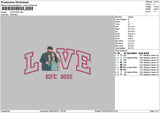 Love Photoflat 2025 Embroidery File 6 sizes