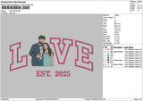 Love Photoflat 2025 Embroidery File 6 sizes