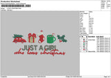 Lovestext 0211 Embroidery File 6 sizes