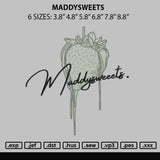Maddysweets Embroidery File 6 sizes