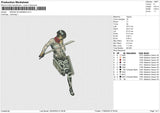 MIKASA ACHERMAN Embroidery File 9 size