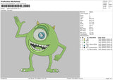 Mike W02 Embroidery File 6 sizes