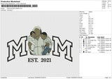 photoflat Embroidery File 6 size