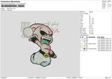 Majin1303 Embroidery File 6 sizes