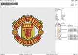 Manchester United Embroidery