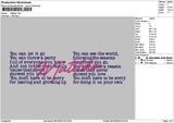 Matildatext 2810 Embroidery File 6 sizes