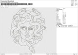 Medusa Tatuaje Minimalista