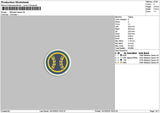 Ball 1410 Embroidery File 6 sizes
