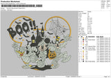 Mummy Mouse Embroidery File 6 sizes