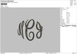 Ncj Embroidery File 6 sizes