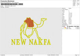 NEW NAKFA caMEL Embroidery File 6 size