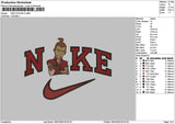 Nike Sokka01 Embroidery File 6 sizes