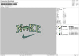 Nike Bass Embroidery File 6 sizes