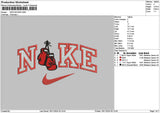 Nike Boxing Embroidery File 6 sizes