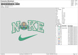Nike Buzz V3 Embroidery File 6 sizes