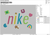 Nike Colors Embroidery