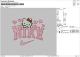 nike kitty 03 Embroidery