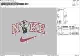 Nike Hk Chibi Embroidery File 6 sizes