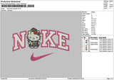Nike Hk Graduate Embroidery File 6 sizes