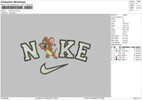 Nike Jerry 29525 Embroidery File 6 sizes
