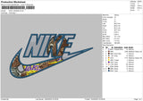 Nike Lakers Embroidery