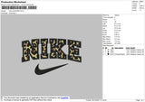 Nike Leopard Embroidery