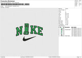 Nike Robot 01 Embroidery File 6 sizes