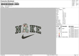 Nike Rabbit Embroidery File 6 sizes