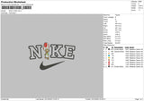 Nike Toad Embroidery File 6 sizes