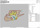 Nike Togepi Embroidery File 6 sizes