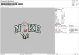 Nike Watermelon Embroidery File 6 sizes