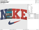 NIKE CAR Embroidery