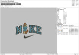 Nike Alvin V2 Embroidery File 6 sizes