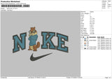 Nike Alvin V2 Embroidery File 6 sizes