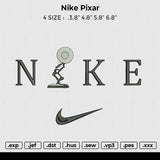 Nike pixar Embroidery