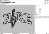 Nike Knife Scream Embroidery