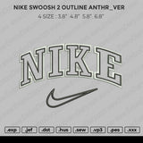 Nike Swoosh 2 Outline Anthr_ver