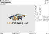 NN Flooring Embroidery File 6 size