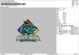 Northerntext Embroidery File 6 sizes