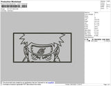 Naruto Sketch Embroidery